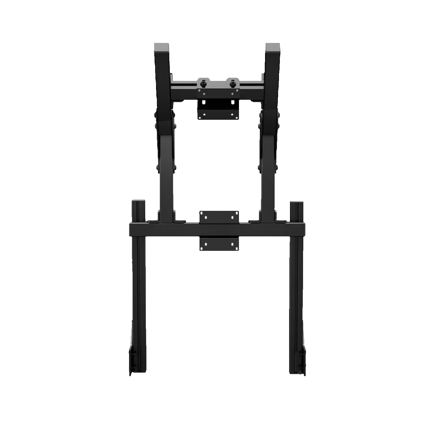 Simgasm Core Integrated Dual Monitor Stand: main support joined to the upper module